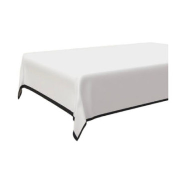 NAPPE BOHEME BLANC 160X270CM