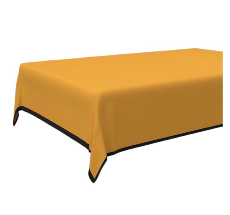 NAPPE MOUTARDE 160X270CM