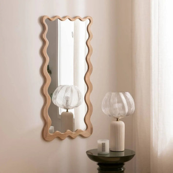 MIROIR MURAL BROOKE EN BOIS