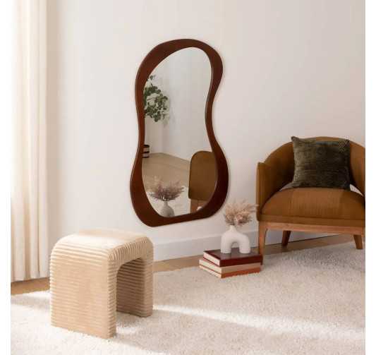 MIROIR EN BOIS ORGANIQUE
