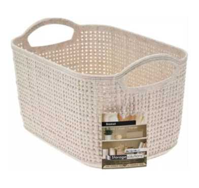 PANIER EN PLASTIQUE AVEC ANSES