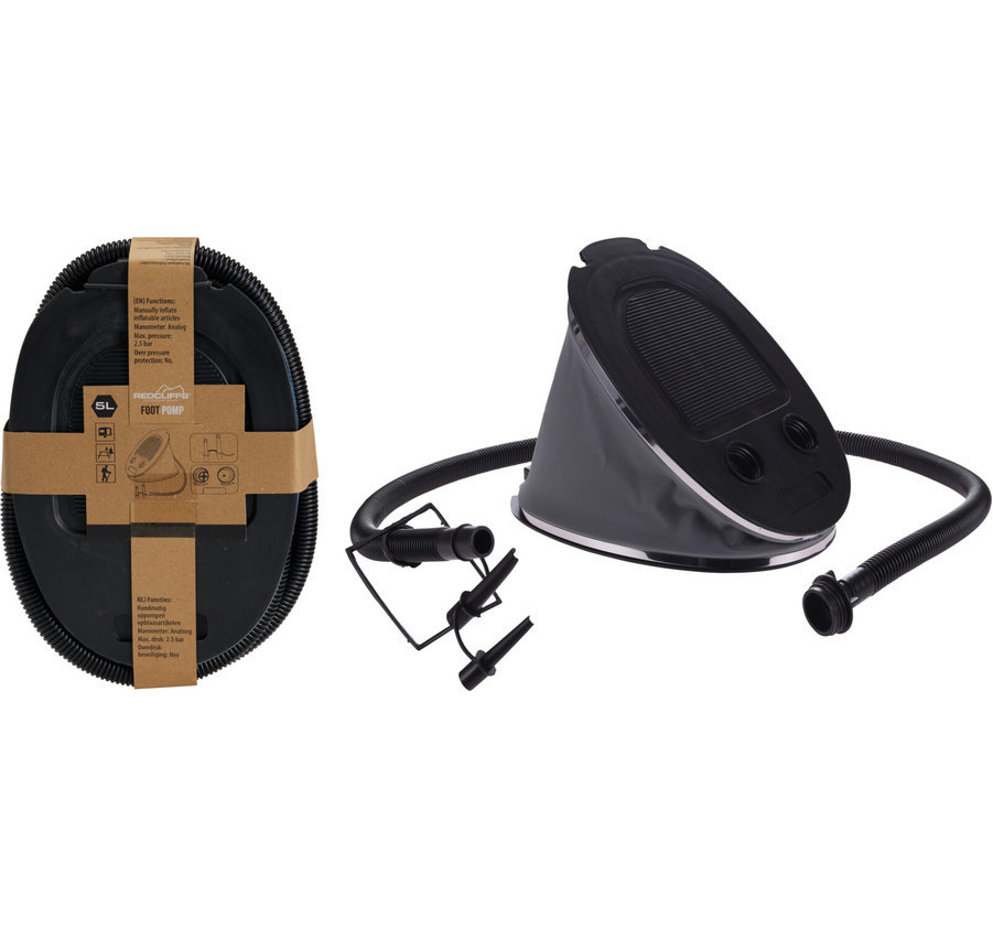 POMPE A PIED 23X18CM 2.5 BAR