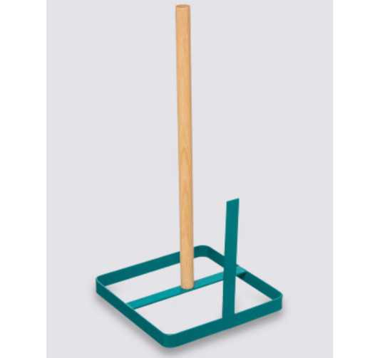 PORTE ESSUIE-TOUT BLEU PETROLE