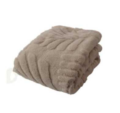 PLAID MARRON 130X160CM