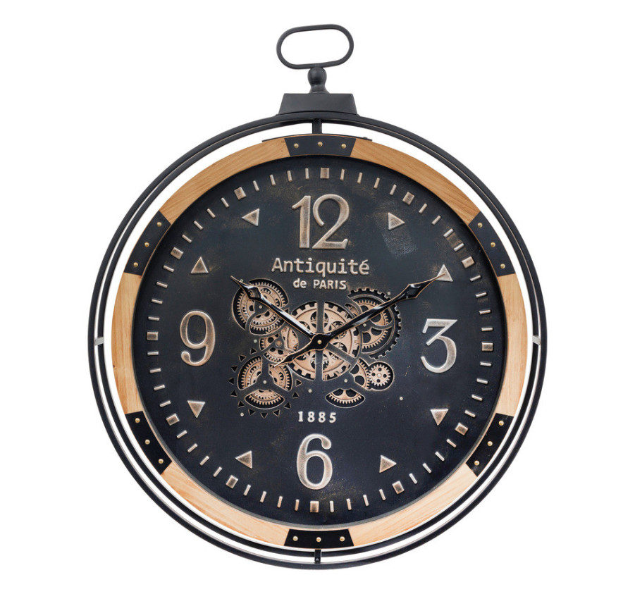 HORLOGE EN METAL MECANIQUE