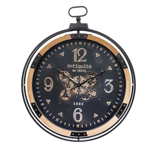 HORLOGE EN METAL MECANIQUE