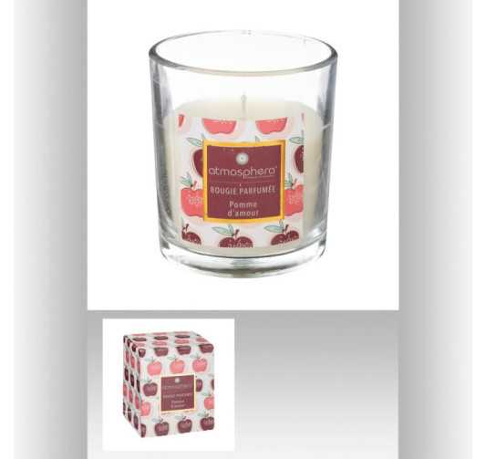 BOUGIE PARFUMEE POMME D AMOUR