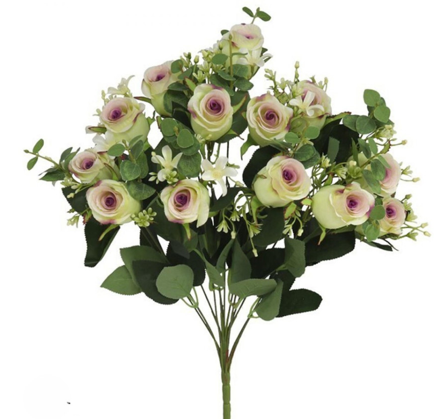 BOUQUET DE ROSES BICOLORES