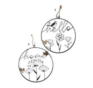 SUSPENSION CERCLE EN METAL