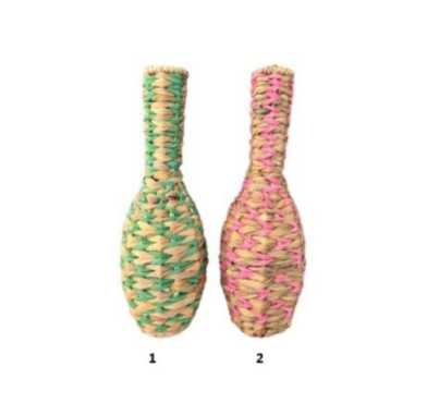 VASE EN OSIER 14X42CM