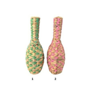 VASE EN OSIER 14X42CM