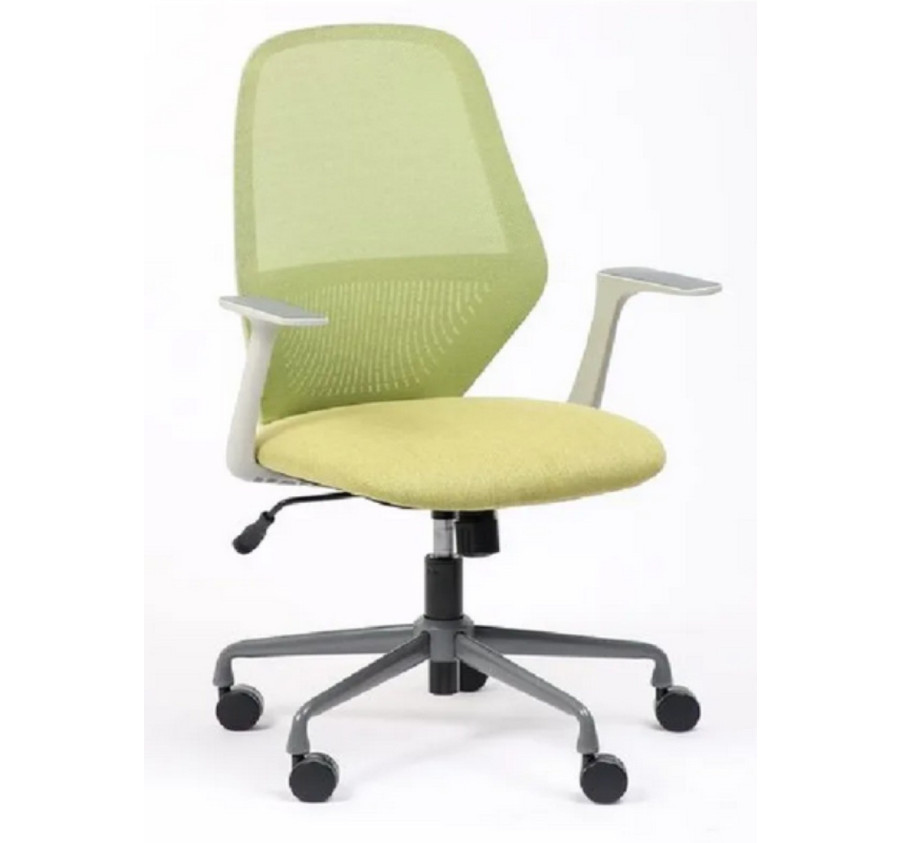 FAUTEUIL DE BUREAU GRIS/VERT