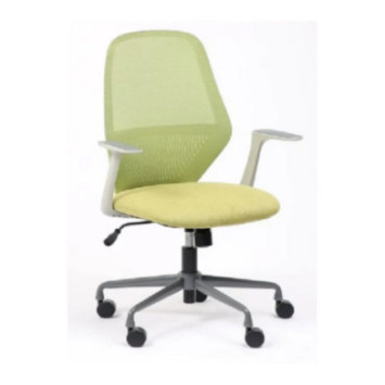 FAUTEUIL DE BUREAU GRIS/VERT