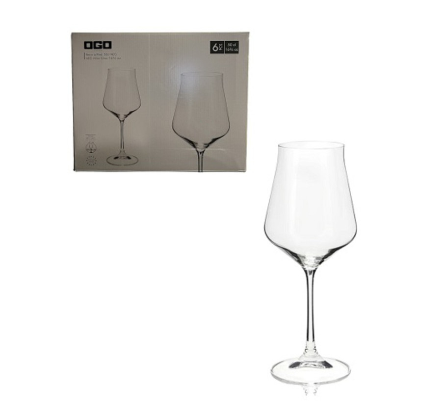 COFFRET DE 6 VERRES A VIN NEO
