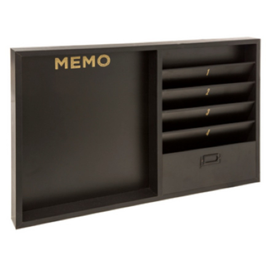 MEMO ARDOISE SOUL 72X48CM