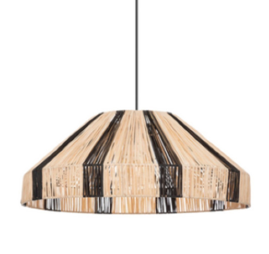 SUSPENSION ZOIA EN RAPHIA