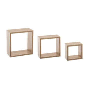 ETAGERE MURALES X3 CHENE NAT