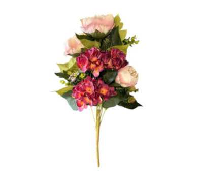 BOUQUET PIVOINE ET HORTENSIA