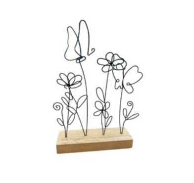 DECORATION FLORALE EN METAL