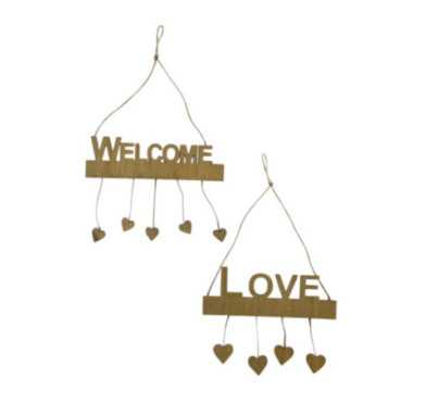 PANCARTE A ACCROCHER EN BOIS