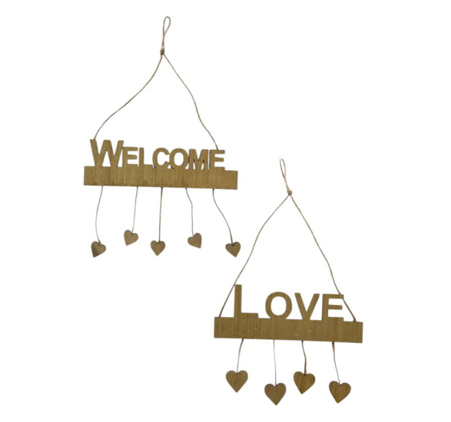 PANCARTE A ACCROCHER EN BOIS