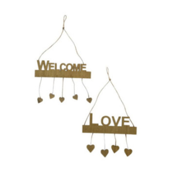 PANCARTE A ACCROCHER EN BOIS