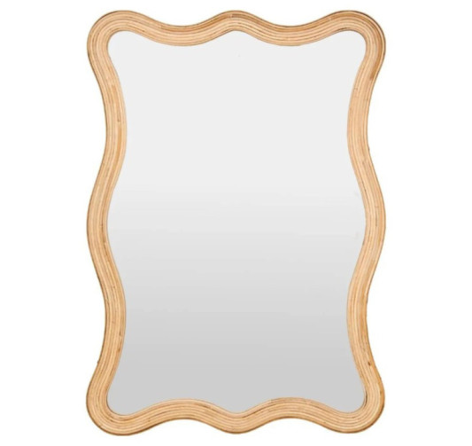 MIROIR MURAL MAGGIE BEIGE