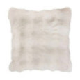 COUSSIN EN FOURRURE BLANCHE