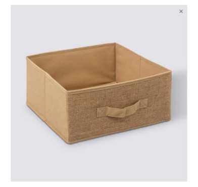 BOITE DE RANGEMENT PLIABLE