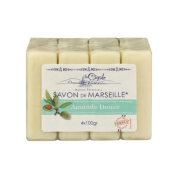 LOT DE 4 SAVONS DE MARSEILLE