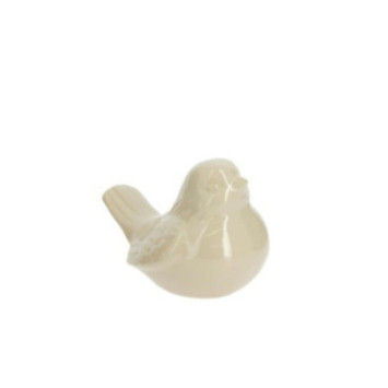 OISEAU CERAMIQUE BEIGE