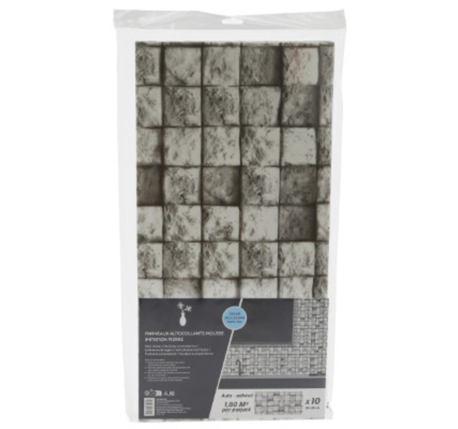 PANNEAUX ADHESIFS X10 PIECES