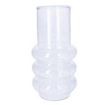 VASE VAGUE VERRE TRANSPARENT