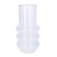 VASE VAGUE VERRE TRANSPARENT