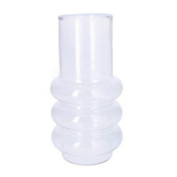 VASE VAGUE VERRE TRANSPARENT