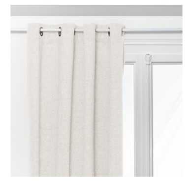 RIDEAU ISOLANT OCCULTANT BLANC