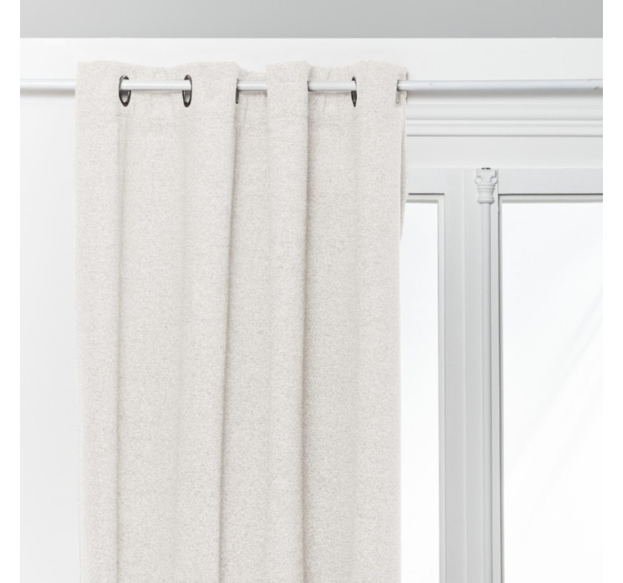 RIDEAU ISOLANT OCCULTANT BLANC