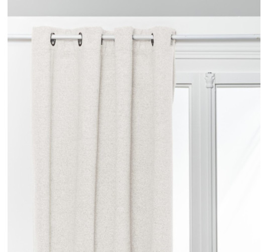 RIDEAU ISOLANT OCCULTANT BLANC