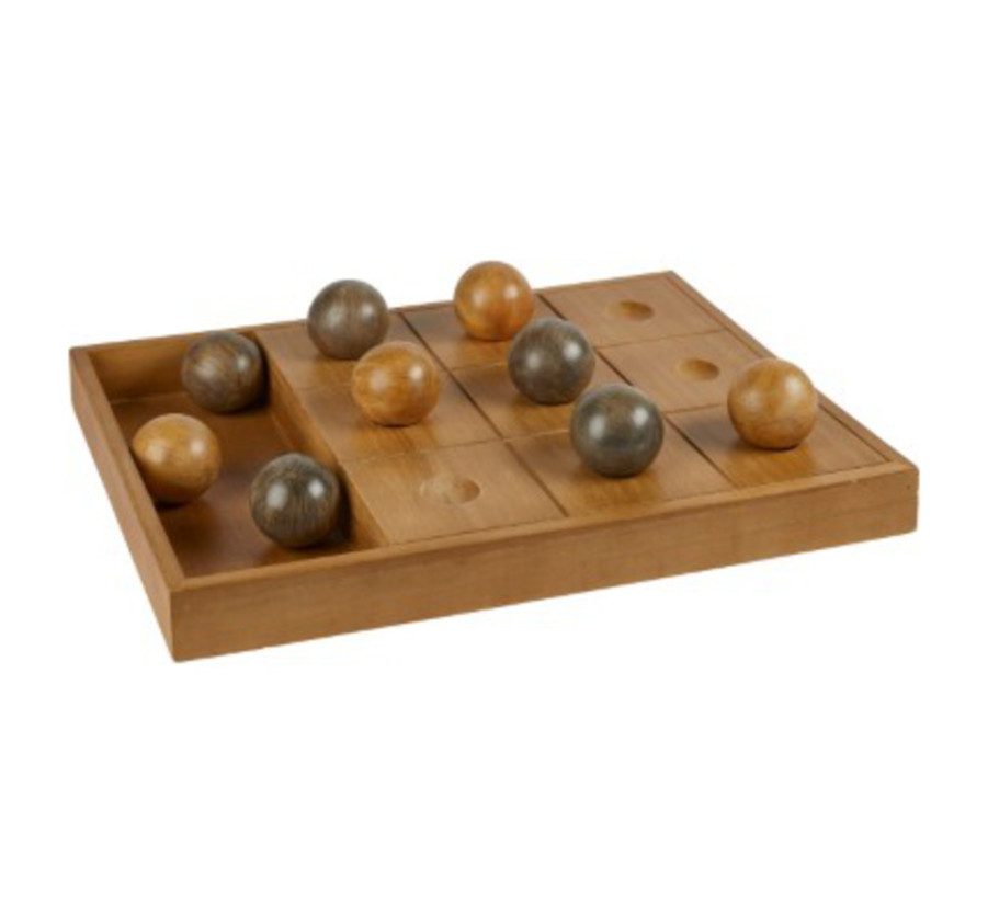 PLATEAU DE JEU MORPION EN BOIS