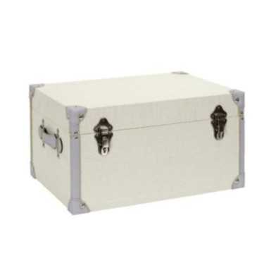 MALLE DE RANGEMENT BEIGE ET