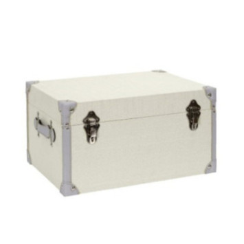 MALLE DE RANGEMENT BEIGE ET