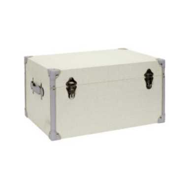 MALLE DE RANGEMENT BEIGE ET