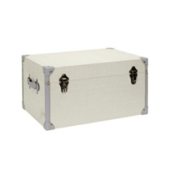 MALLE DE RANGEMENT BEIGE ET