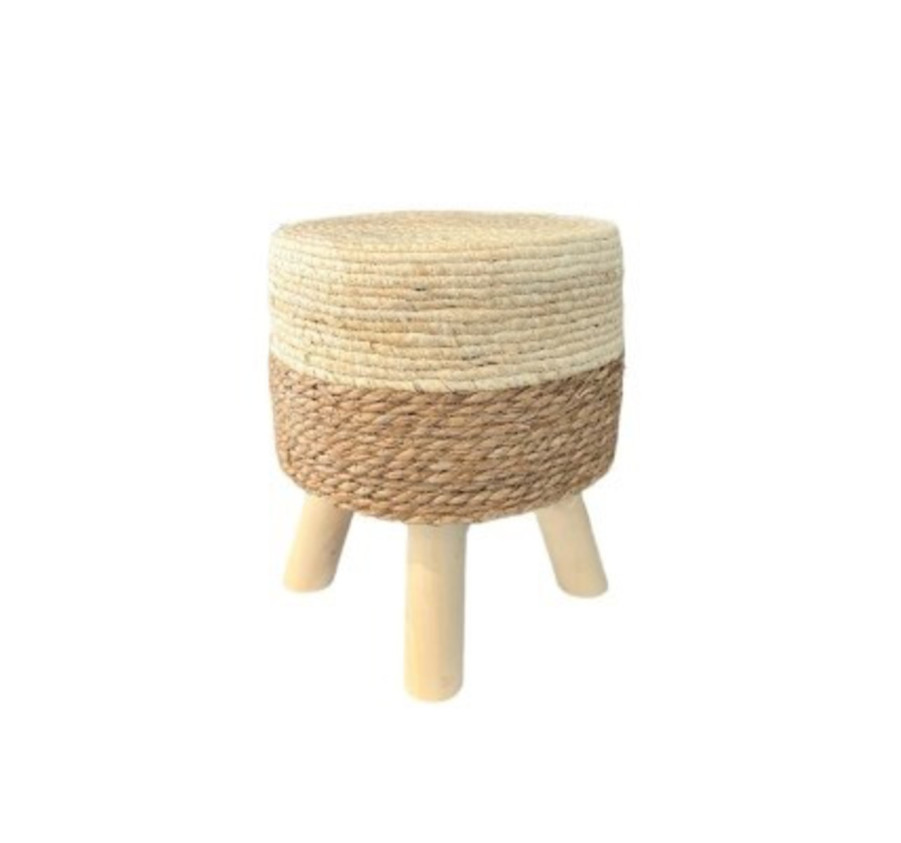 PETIT TABOURET EN OSIER