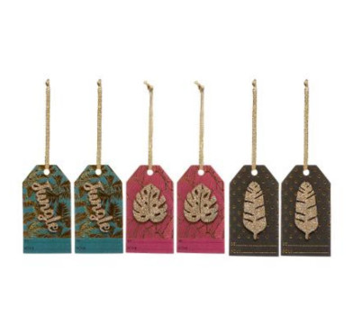 ETIQUETTES PAQUET CADEAU+BOIS︱Lory