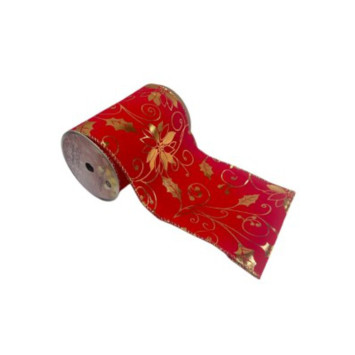 RUBAN ROUGE AVEC FLEUR︱Lory