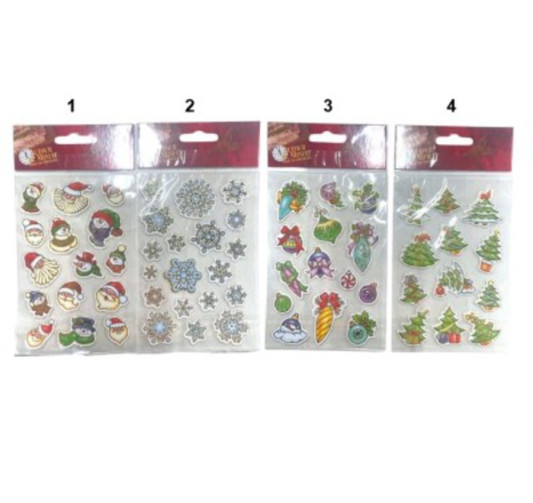 AUTOCOLLANT DE NOEL X12︱Lory