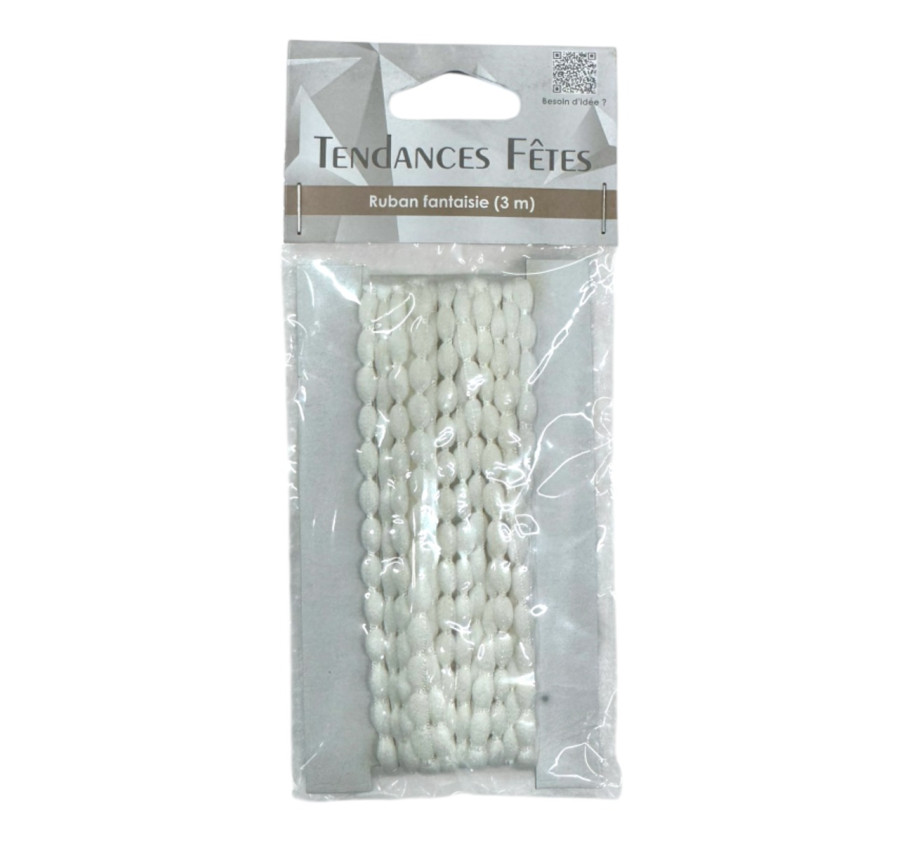RUBAN EFFET BOULE NEIGE 3 M