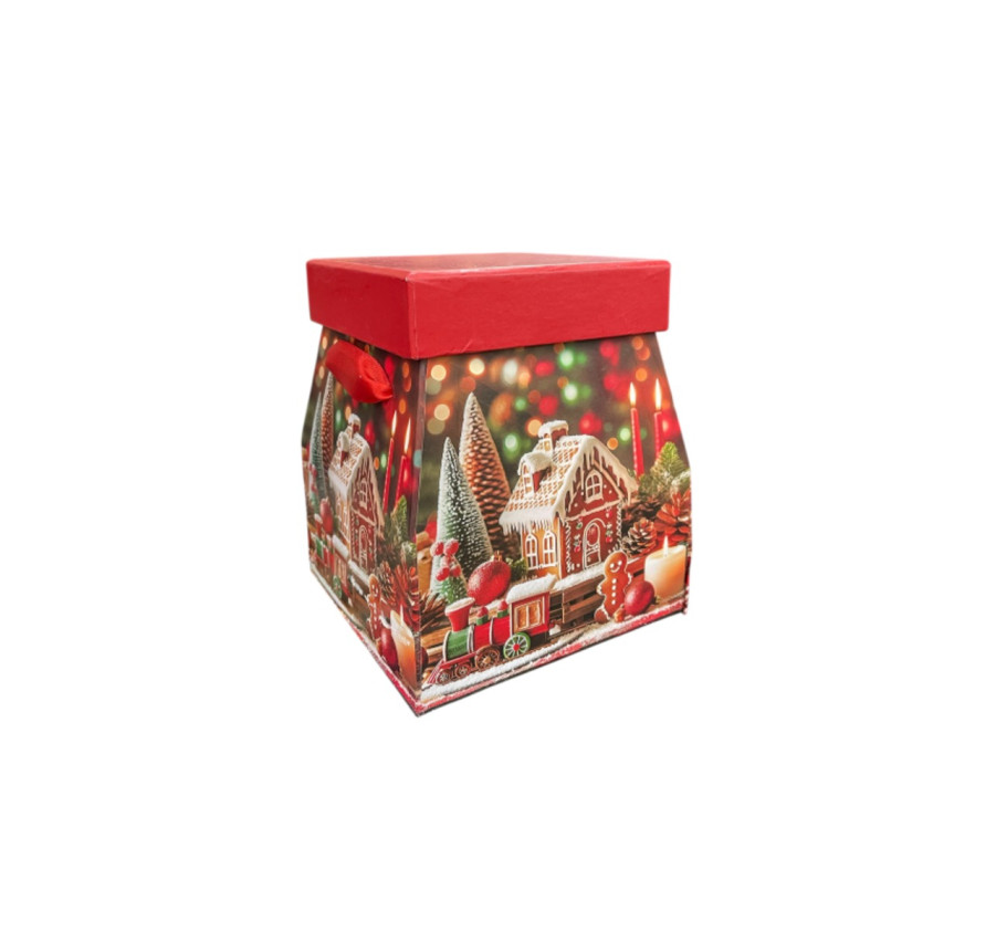 BOITE CADEAU NOEL AVEC RUBAN
