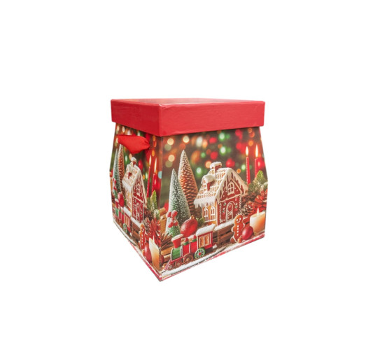 BOITE CADEAU NOEL AVEC RUBAN